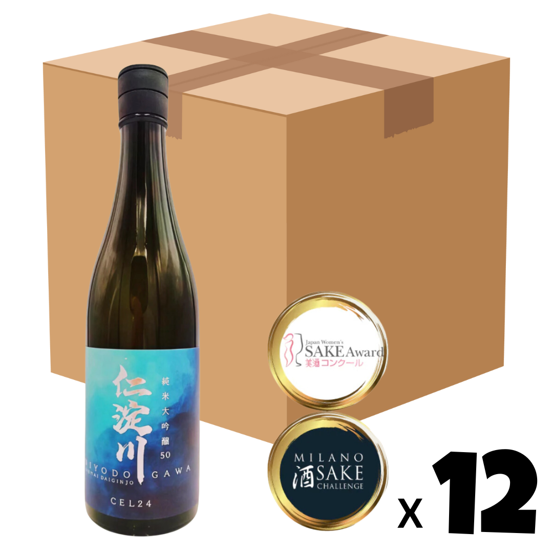 【預購】仁淀川 | CEL24 純米大吟釀 清酒 - 精米步合 50%（一箱12支)