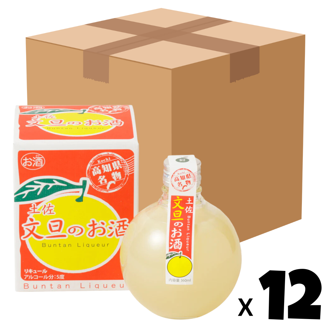 高知酒造 送禮之選 | 清爽文旦酒（浮玉裝）| 原箱12支